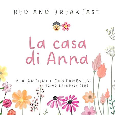 La Casa Di Anna Leilighet Brindisi Eksteriør bilde